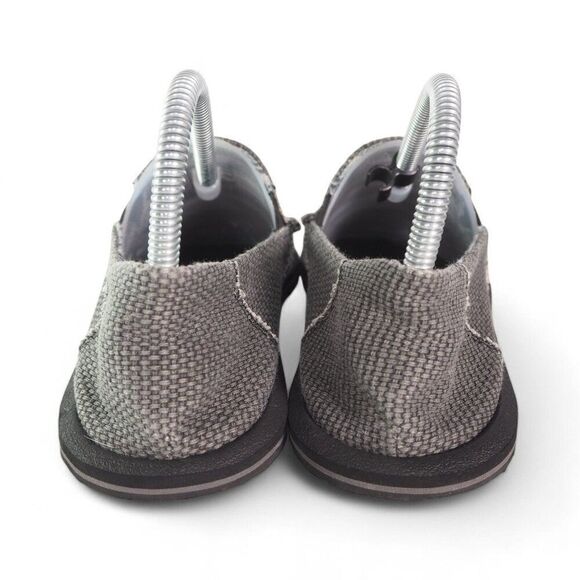 Sanuk Vagabond Slip-on Casual Shoes "Black" SBF1061Y Youth 4 - Picture 5 of 11